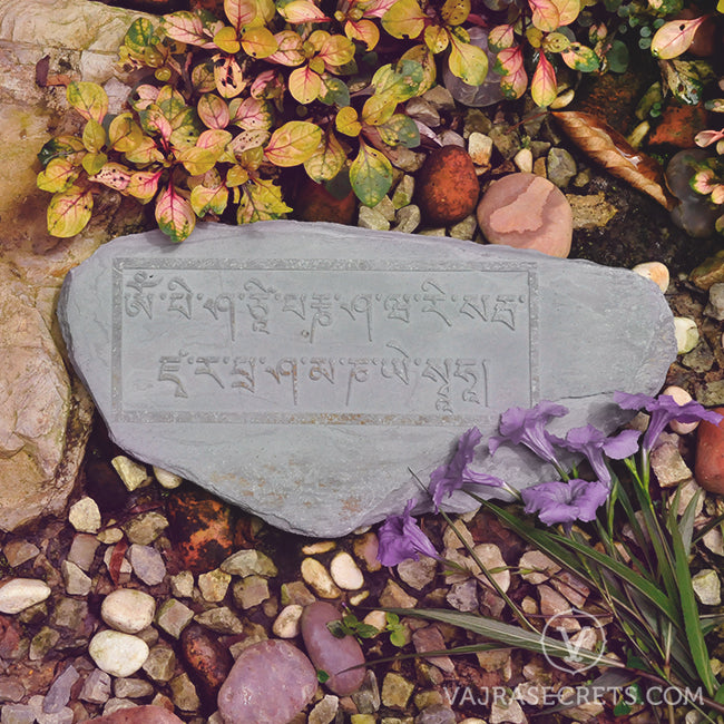 Dedicate A Mantra Stone