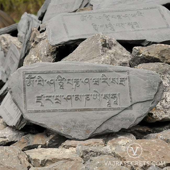 Dedicate A Mantra Stone