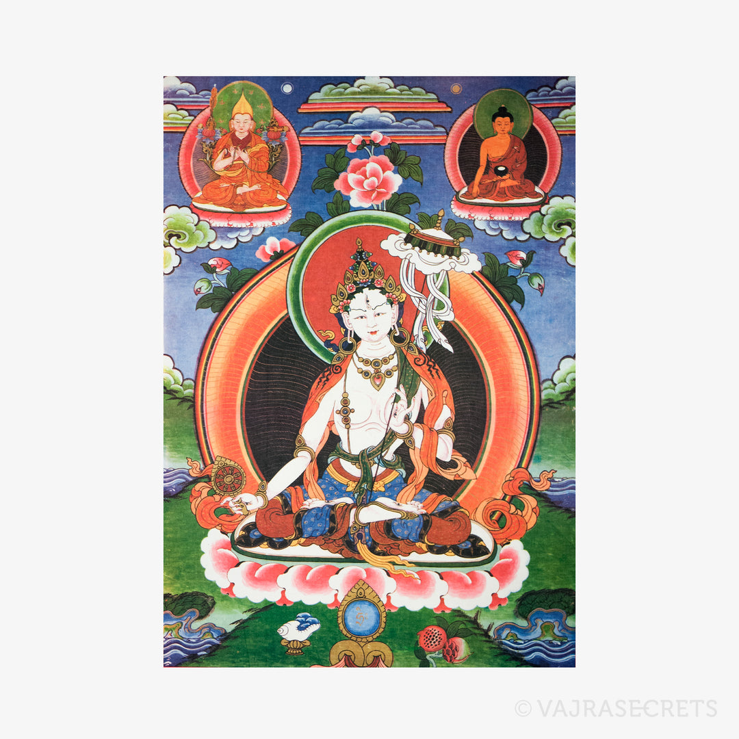 Dukkar (Two-Armed) Thangka Print