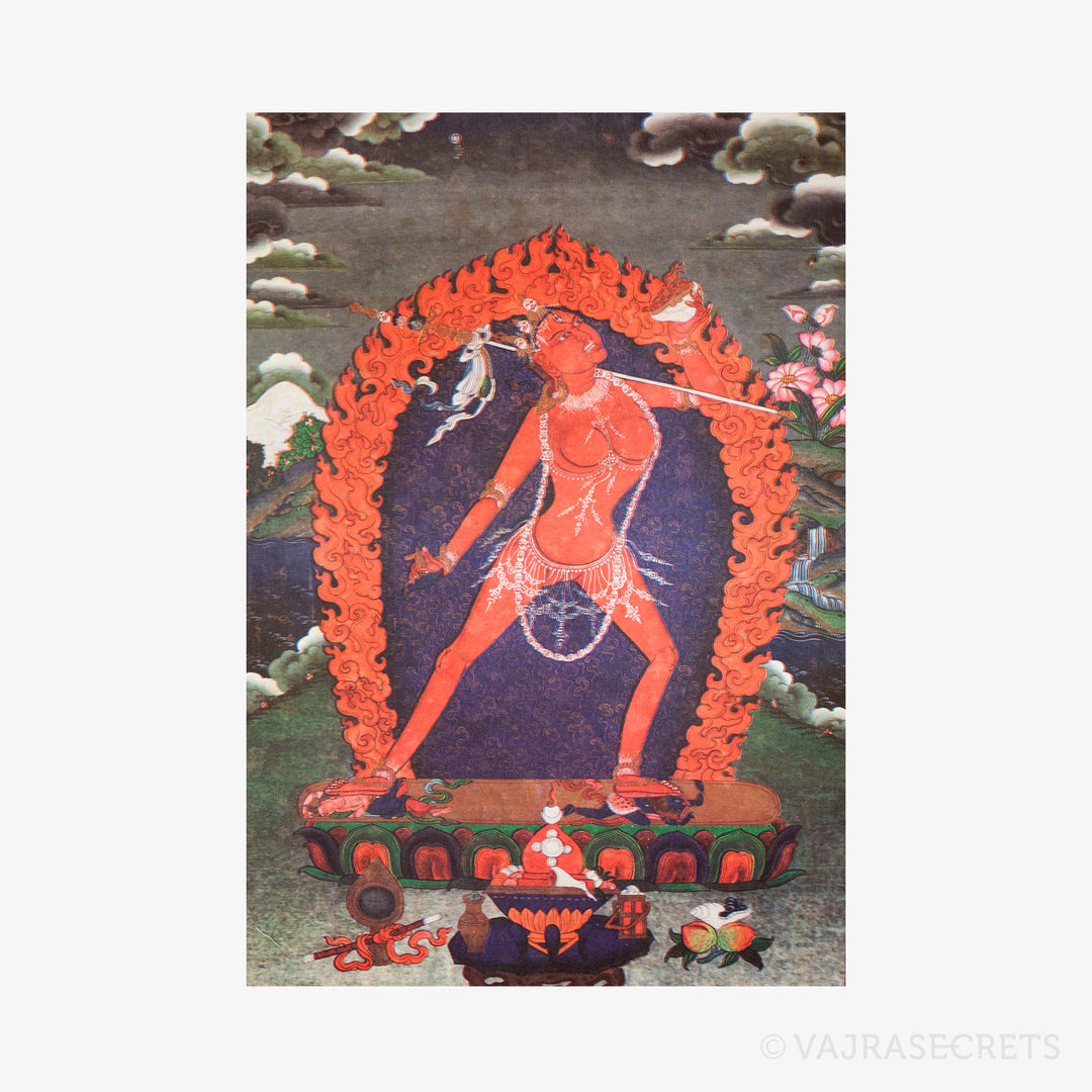 Vajrayogini Thangka Print