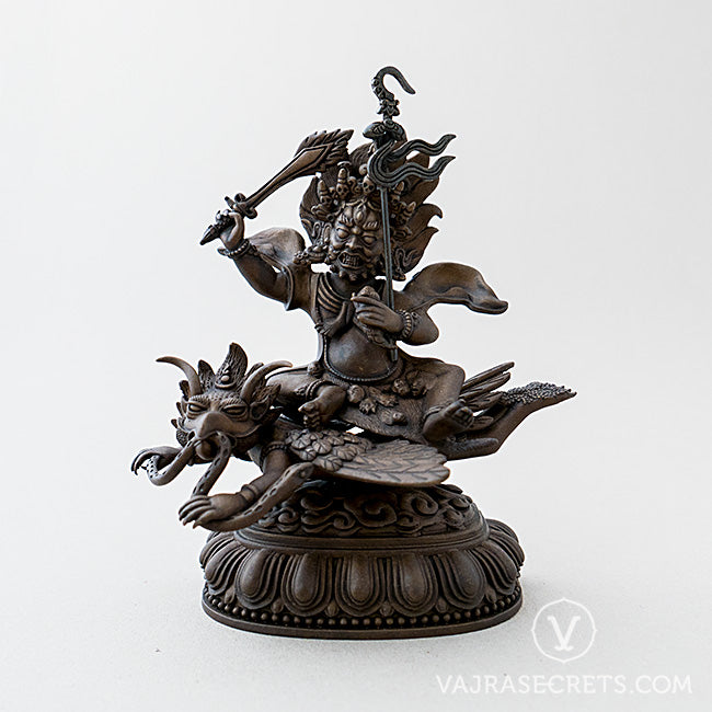 Trakze Brass Statue with Oxidised Finish, 6 inch