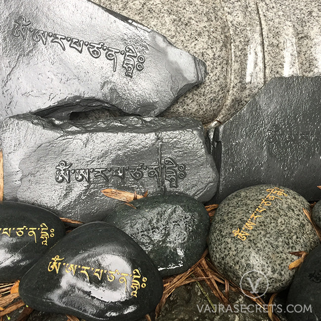 Dedicate A Mantra Stone