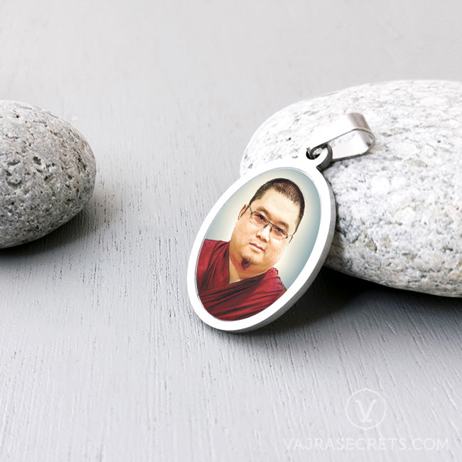 Tsem Rinpoche Stainless Steel Pendant