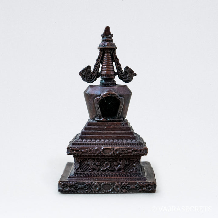 Enlightenment Copper Stupa, 4 inch