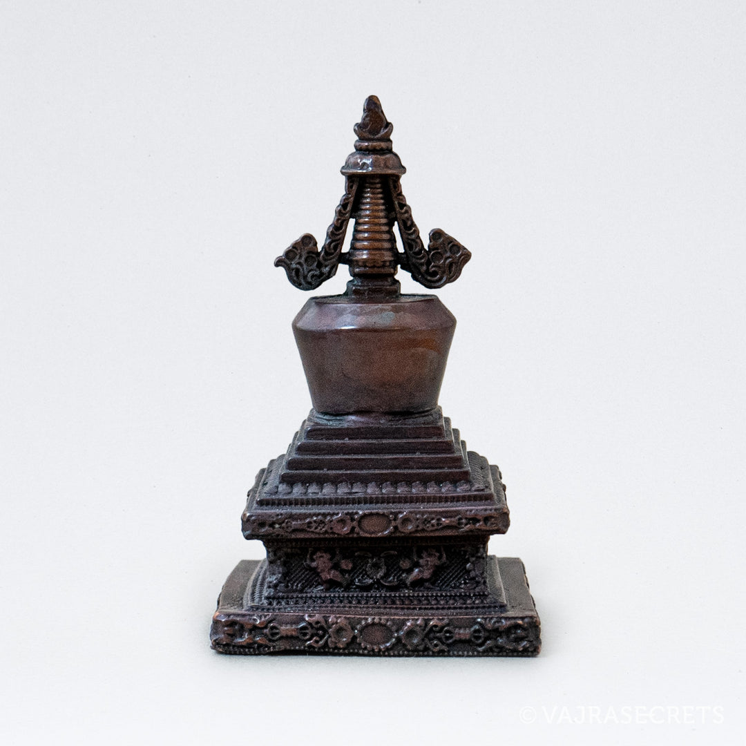 Enlightenment Copper Stupa, 4 inch