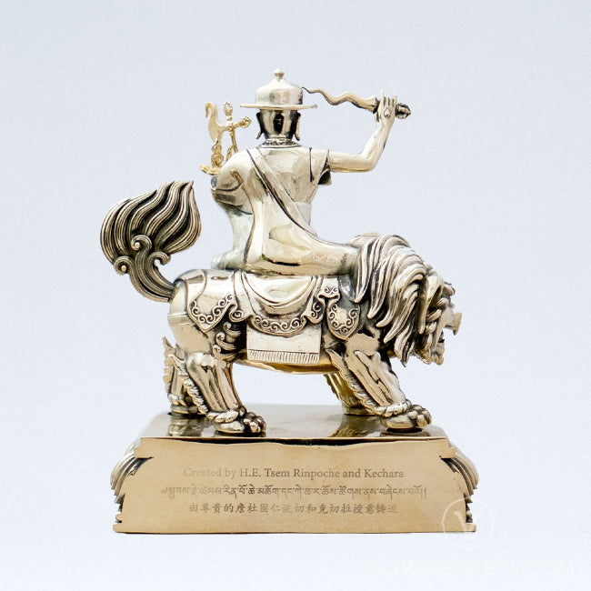 Dorje Shugden Brass Statue, 7 inch