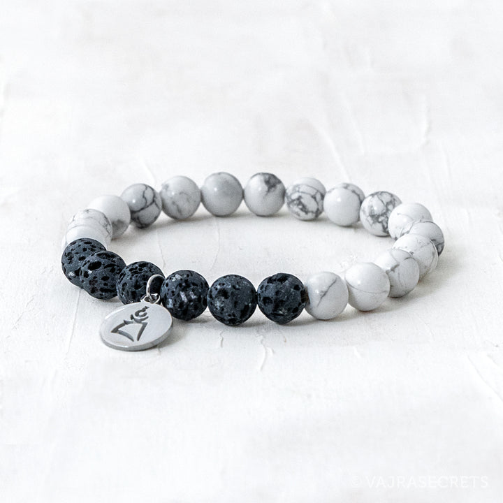 Blessed BAM Howlite Bracelet