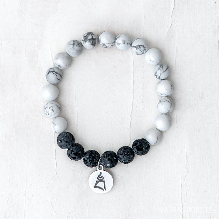 Blessed BAM Howlite Bracelet