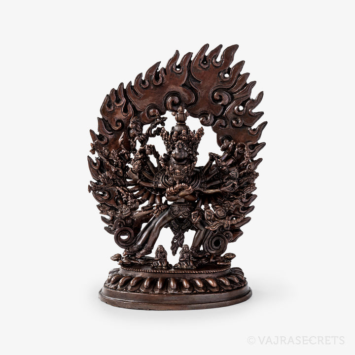 Kalachakra Copper Statue, 6 inch