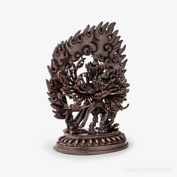 Kalachakra Copper Statue, 6 inch