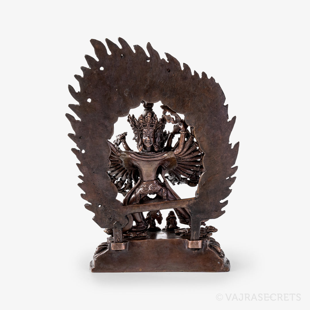 Kalachakra Copper Statue, 6 inch