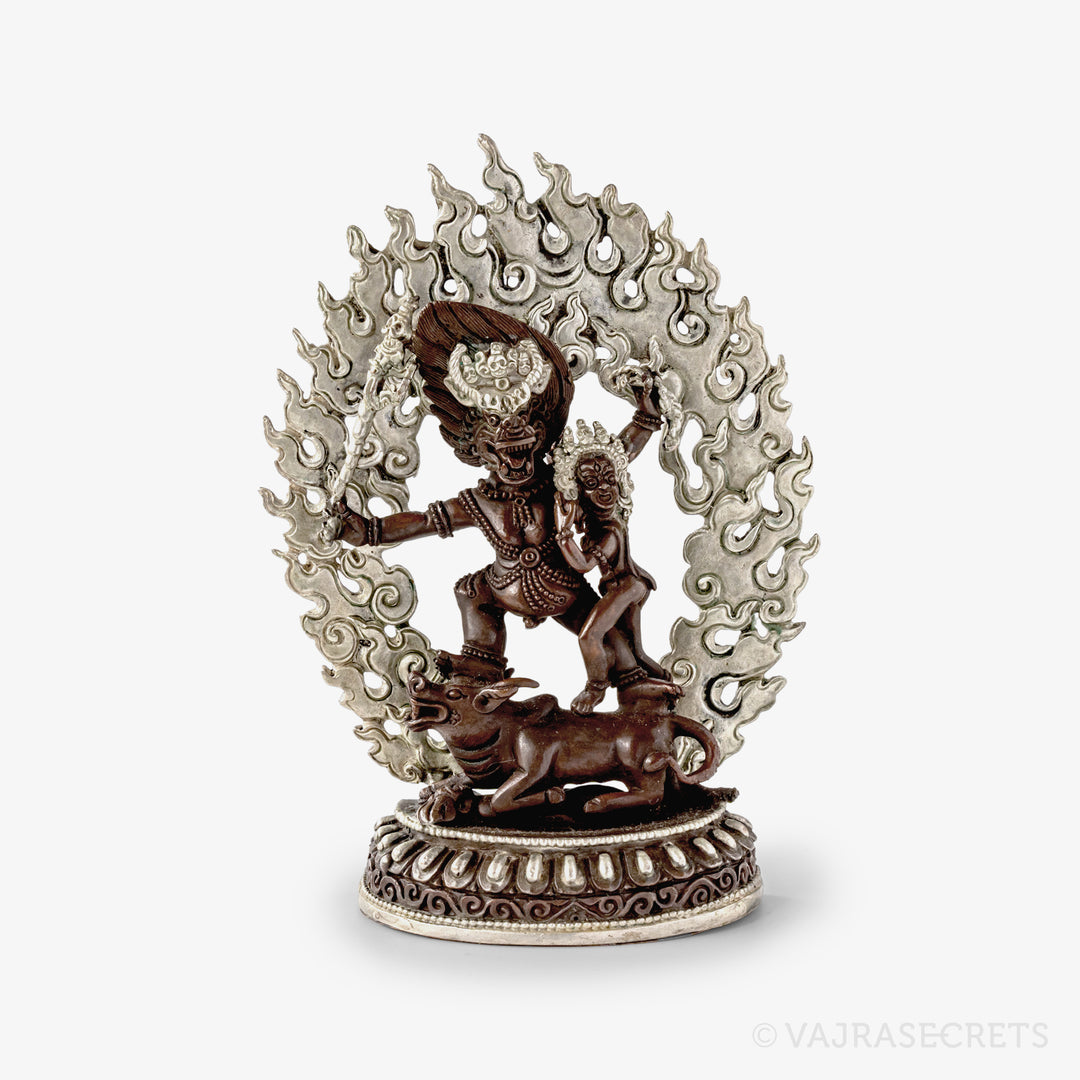 Kalarupa Silver & Copper Statue, 5 inch