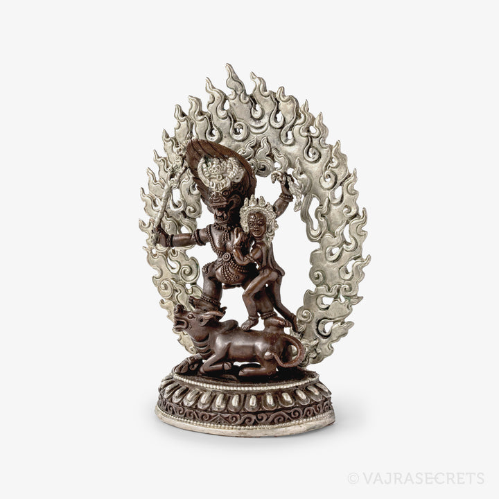 Kalarupa Silver & Copper Statue, 5 inch