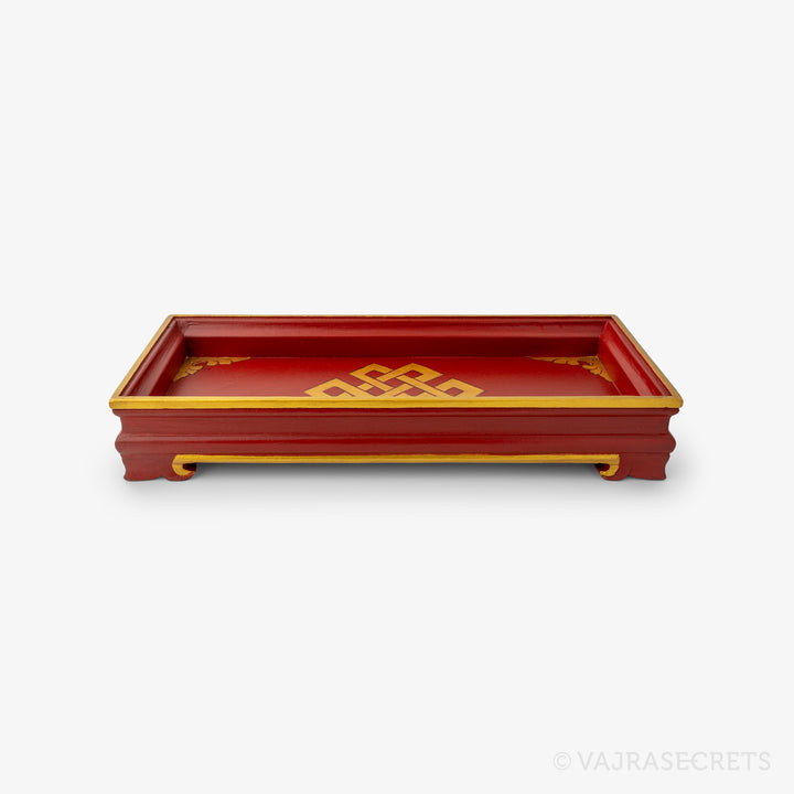 Tibetan Rectangular Tray, 14 x 6.5 inch