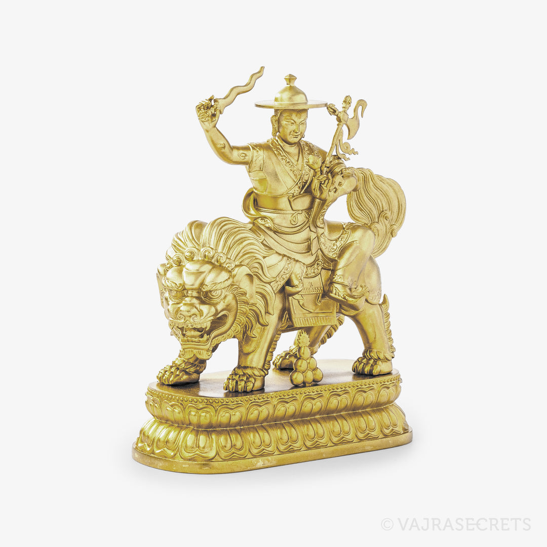 Dorje Shugden Brass Statue, 4 inch