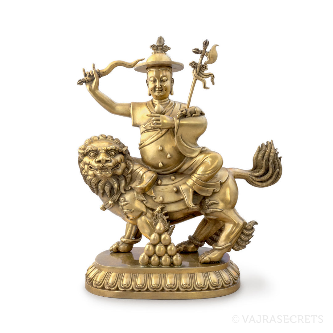 Dorje Shugden Brass Statue, 15 inch