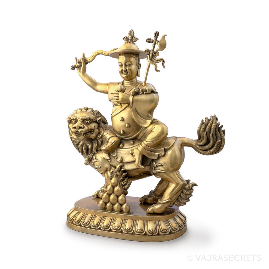 Dorje Shugden Brass Statue, 15 inch