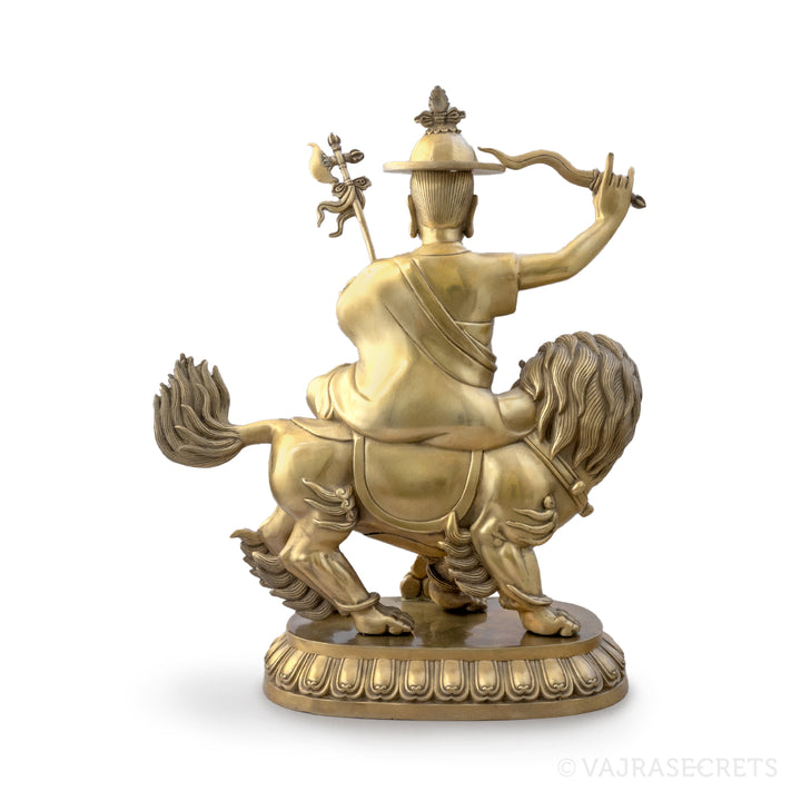 Dorje Shugden Brass Statue, 15 inch