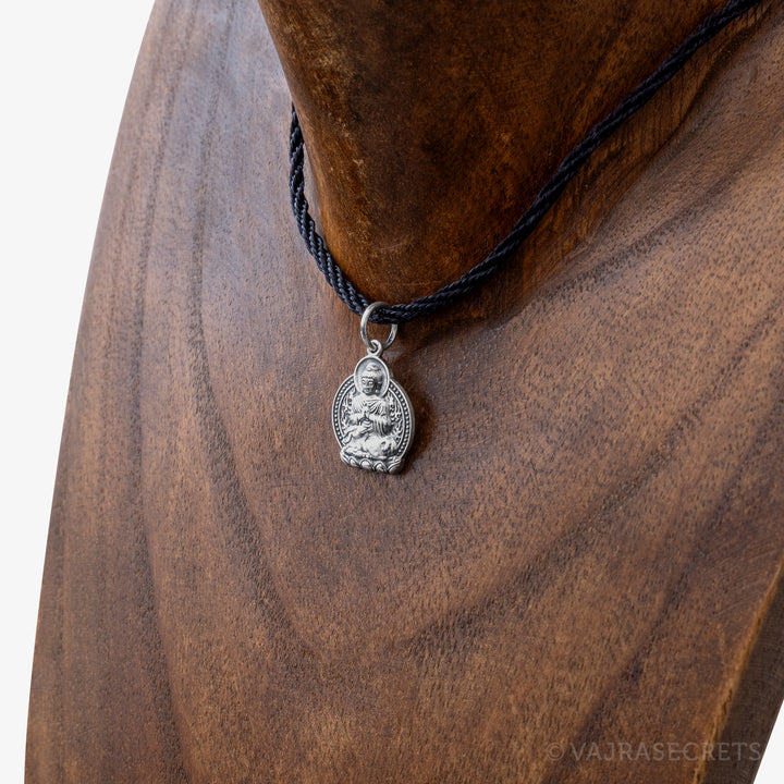 Sheep Zodiac Protector Silver Pendant (Vairocana)