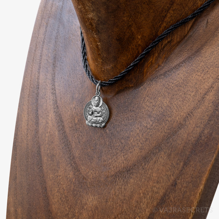 Dragon Zodiac Protector Silver Pendant (Samantabhadra)