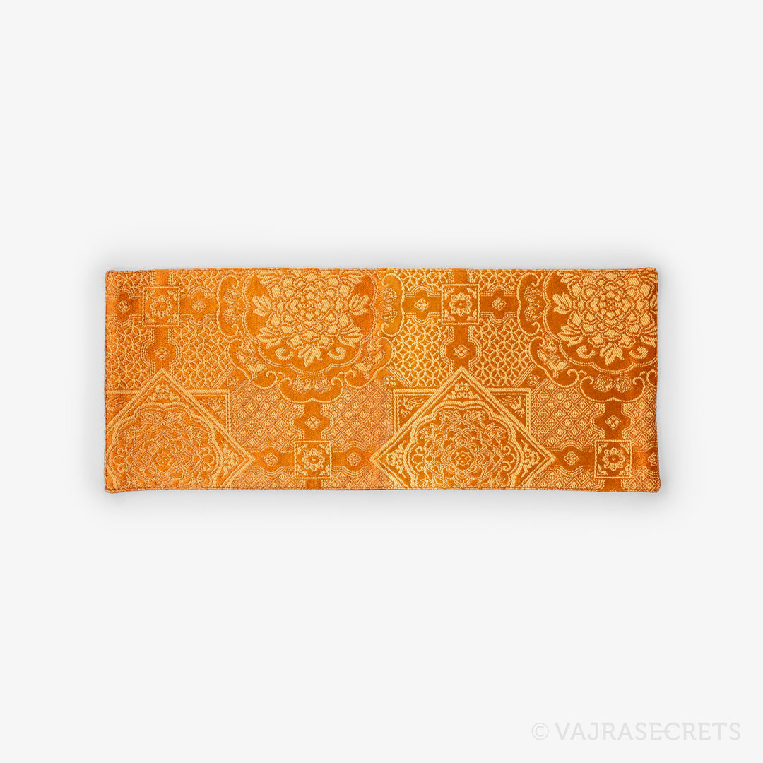 Tibetan Brocade Ritual Mat, 6.5 x 16 inch