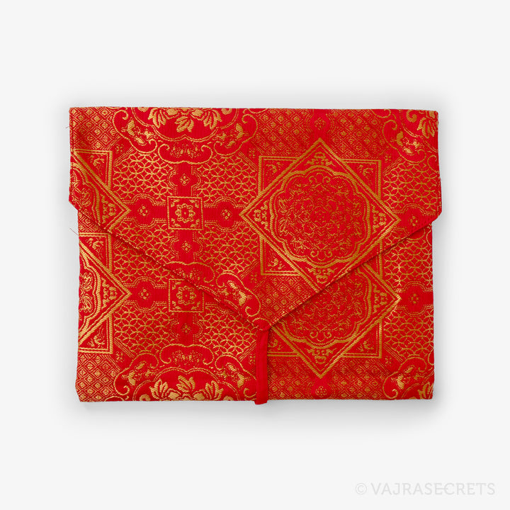 Tibetan Brocade Book Cover, 7.3 x 9.5 inch