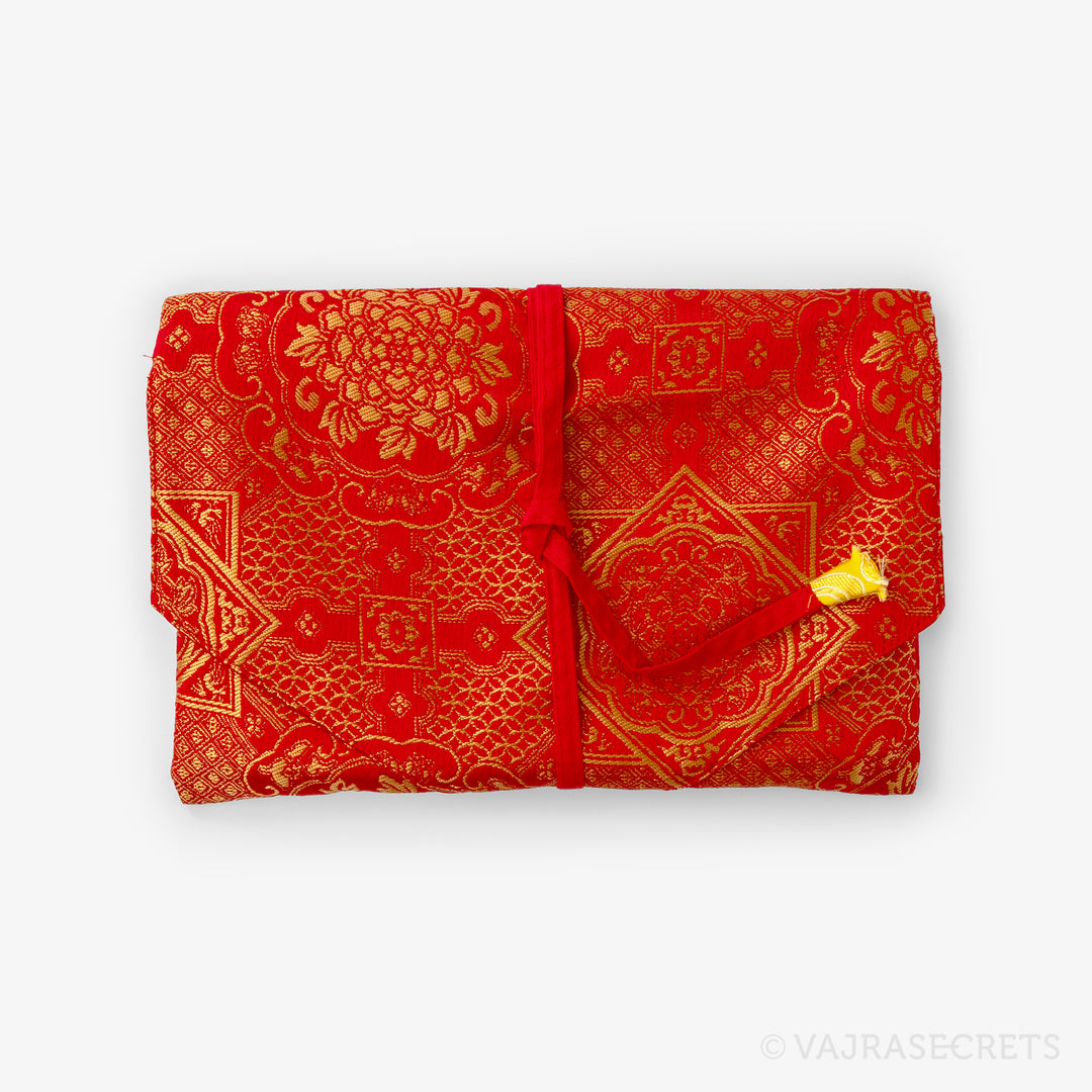 Tibetan Brocade Book Cover, 7.3 x 9.5 inch