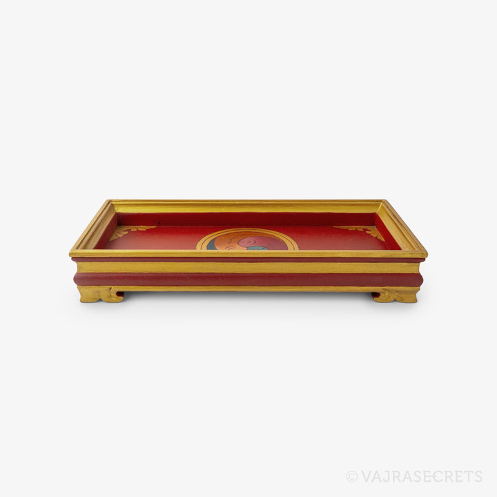 Tibetan Rectangular Tray, 14 x 6.5 inch