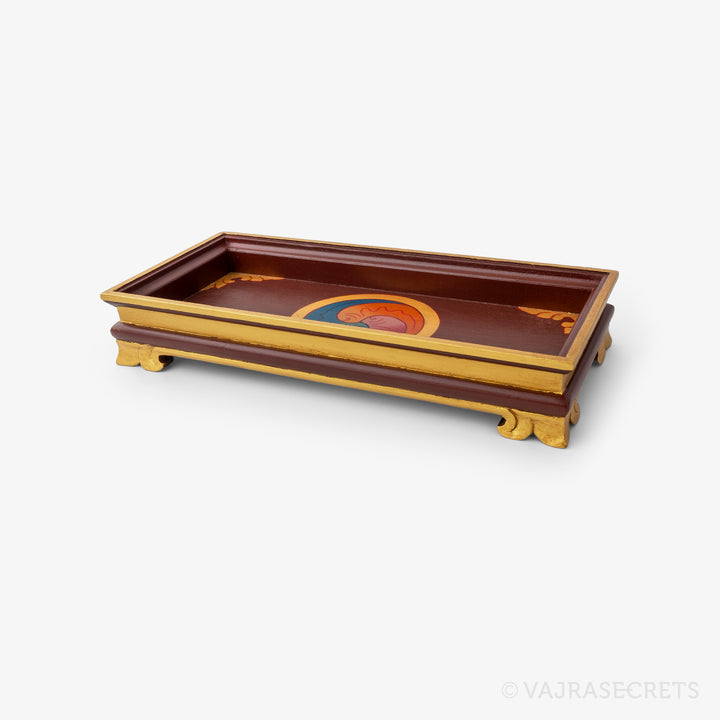 Tibetan Rectangular Tray, 14 x 6.5 inch