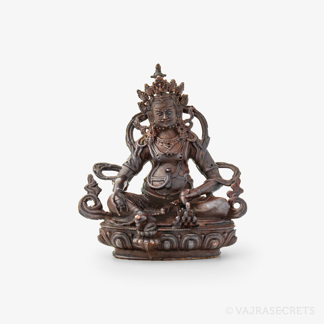 Dzambala Copper Statue, 2.5 inch