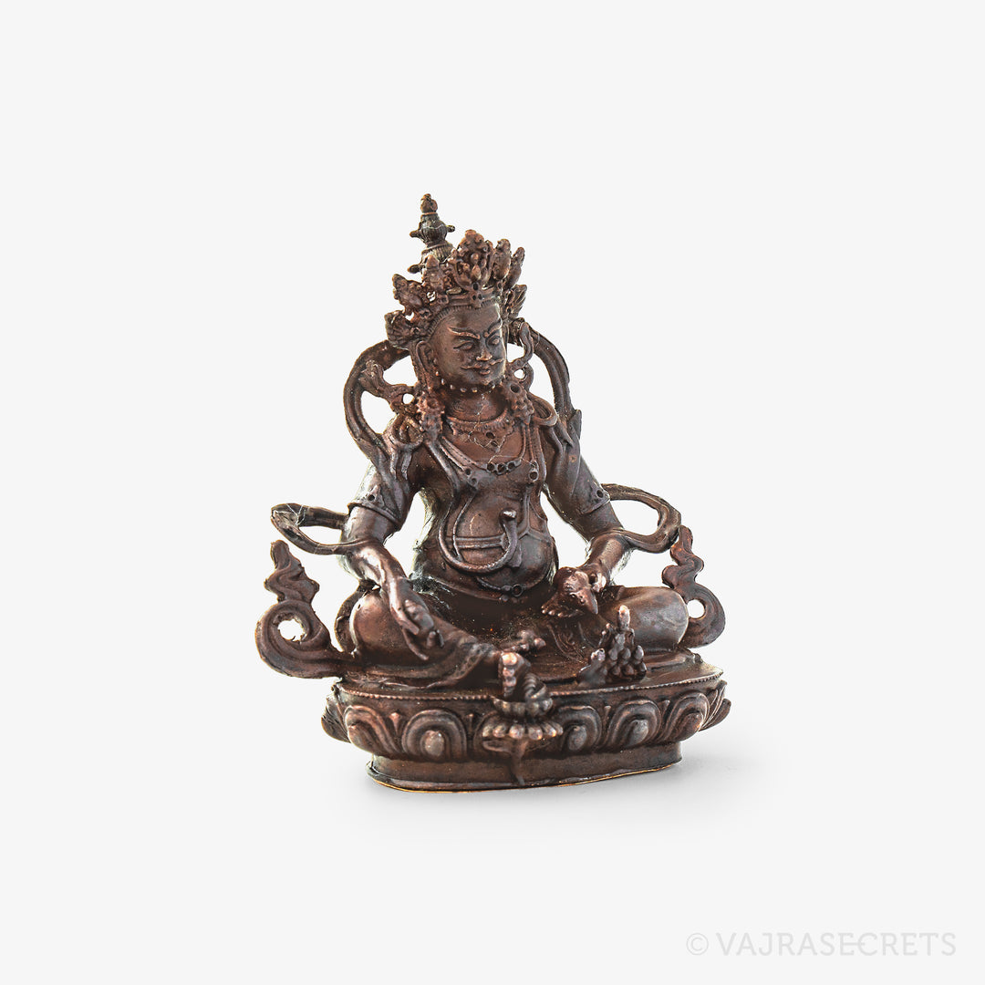 Dzambala Copper Statue, 2.5 inch