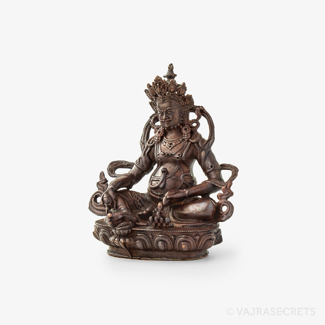 Dzambala Copper Statue, 2.5 inch