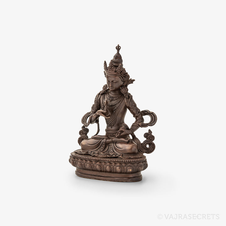 Vajrasattva Copper Statue, 4 inch