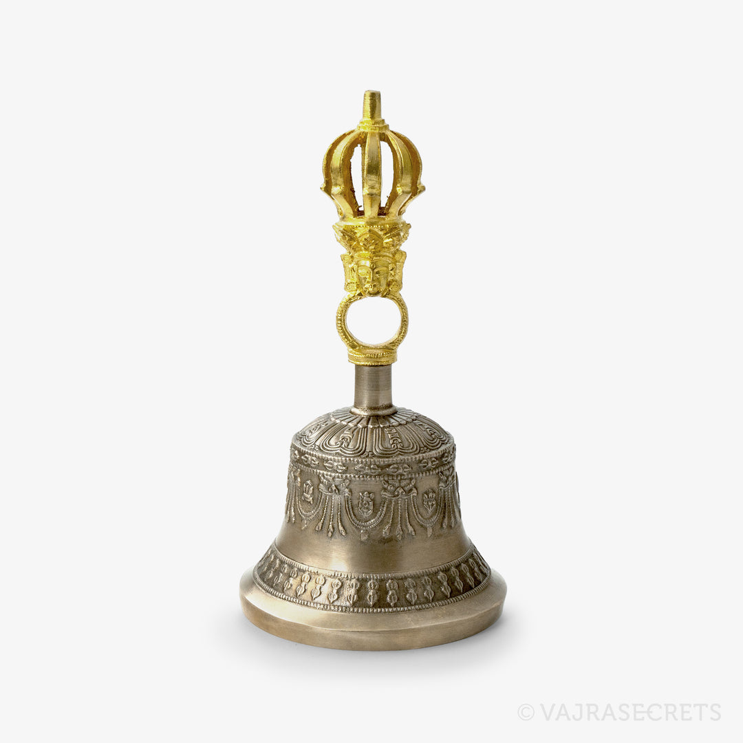 Dehradun 9-Spoke Vajra and Bell, 6.5 inch