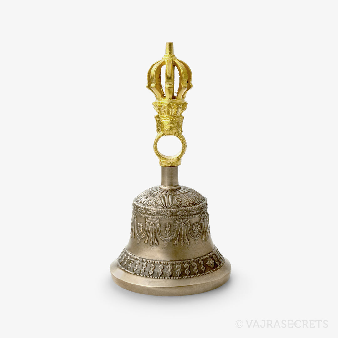 Dehradun 9-Spoke Vajra and Bell, 6.5 inch