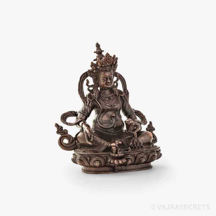 Dzambala Copper Statue, 4.5 inch