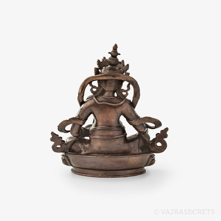 Dzambala Copper Statue, 4.5 inch