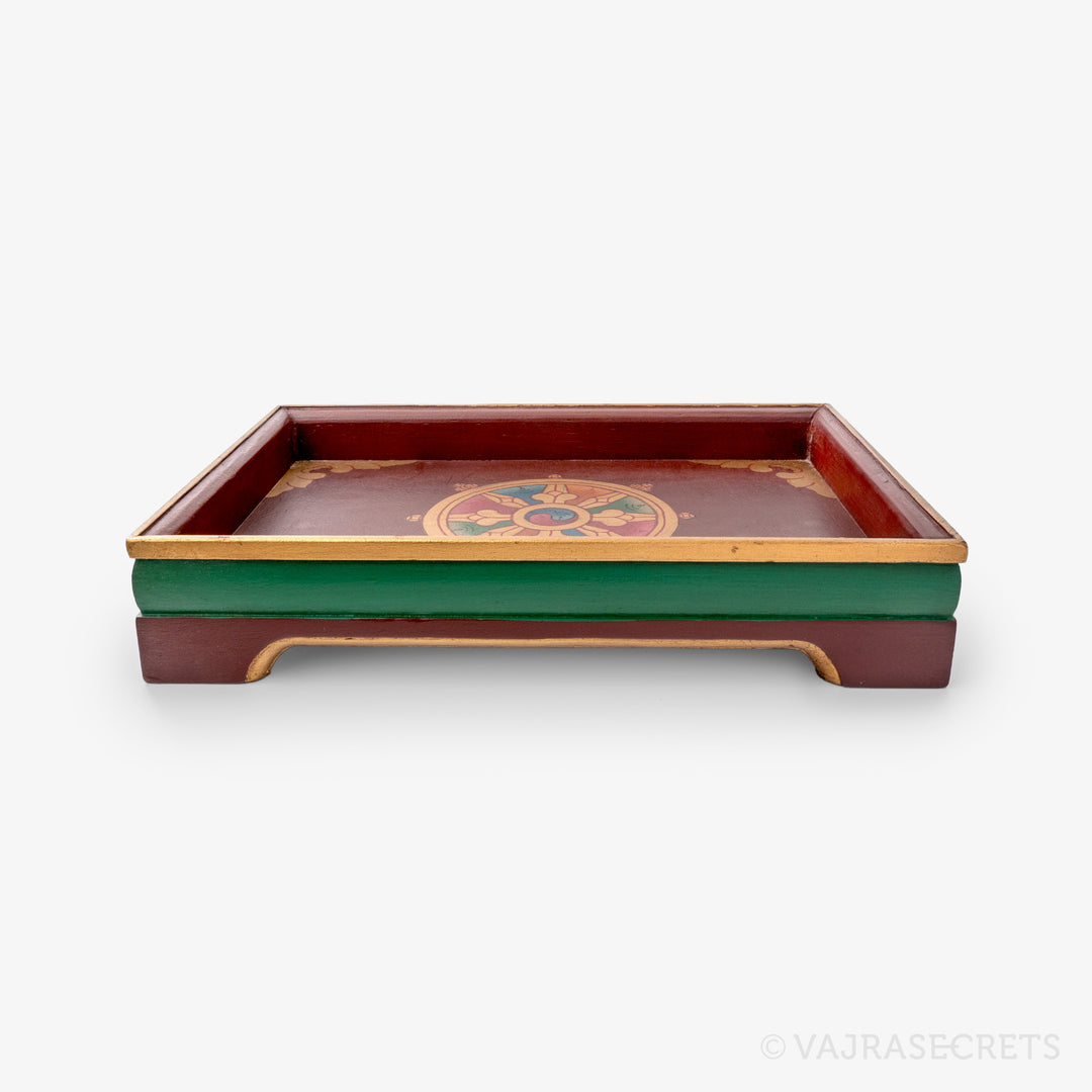 Tibetan Rectangular Tray, 13 x 9 inch