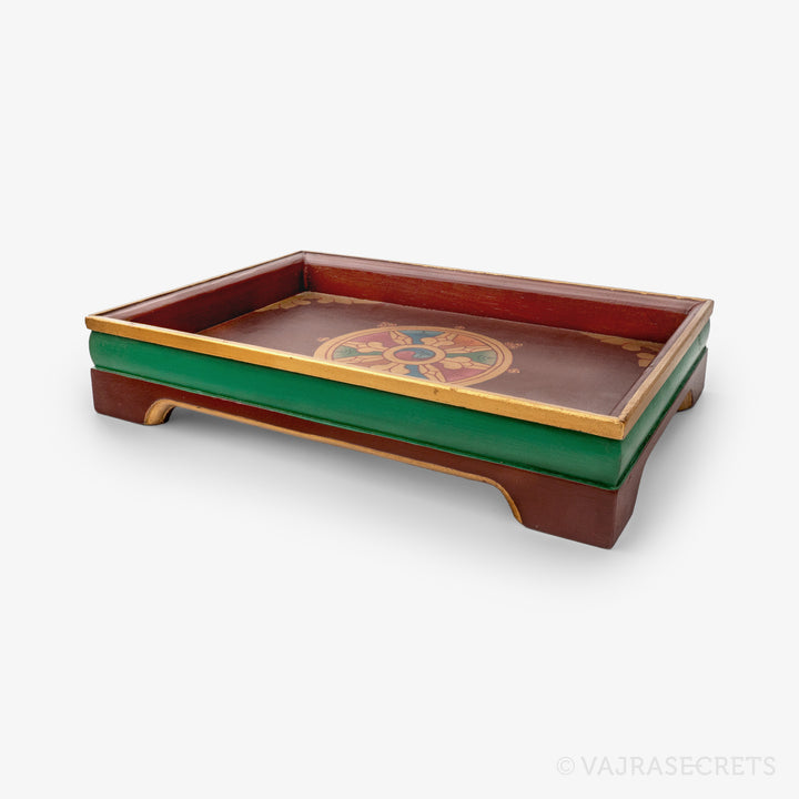 Tibetan Rectangular Tray, 13 x 9 inch