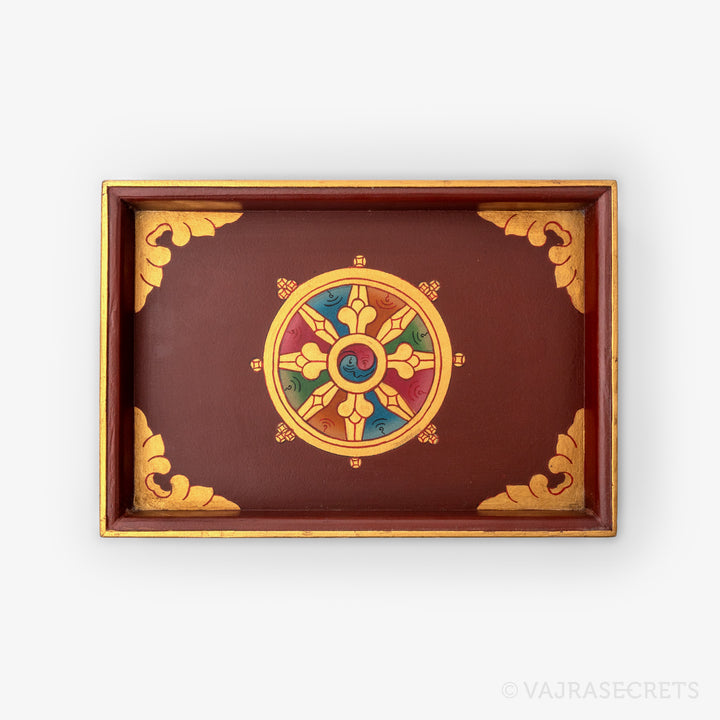 Tibetan Rectangular Tray, 13 x 9 inch