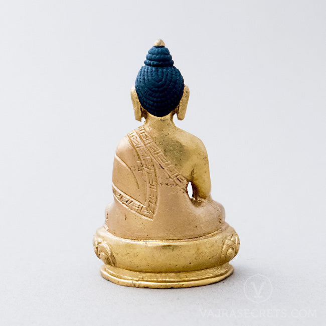 Shakyamuni Brass Statue, 3 inch