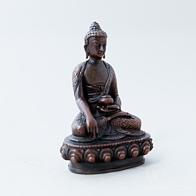 Shakyamuni Copper Statue, 3 inch