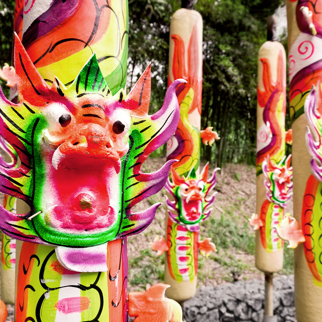 Giant 8 Feet Dragon Incense Offering Fund